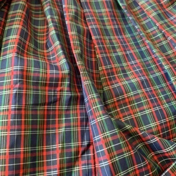 Tommy Hilfiger plaid mini  skirt, fit and flare w ruffle at  the waist - Picture 5 of 9